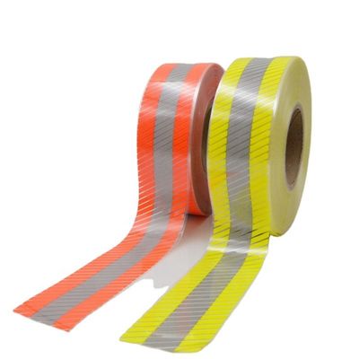 Качество Hi Vis Custom Heat Press Transfer виниловая сегментированная светоотражающая лента для одежды
