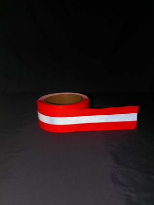 длина прокладки 100m ленты ткани нейлона Webbing ширины 15mm 20mm 25mm отражательная