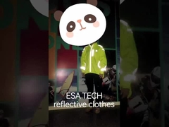 Синяя отражающая ткань с высокой видимостью Шевка для безопасности Одежда сумки Рабочая одежда Шляпы футболка